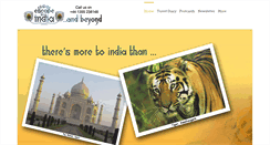 Desktop Screenshot of escapetoindia.co.uk